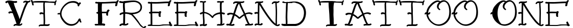 VTC Freehand Tattoo One