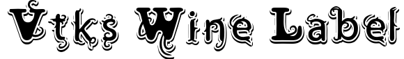 Vtks Wine Label