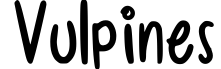 Vulpines