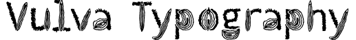 Vulva Typography
