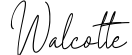 Walcotte