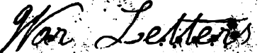 War letters