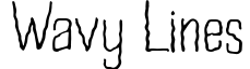 Wavy Lines