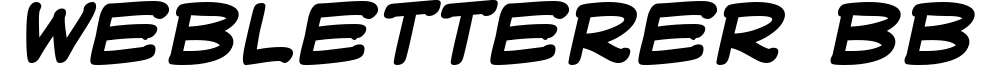 WebLetterer BB