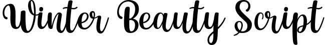 Winter Beauty Script