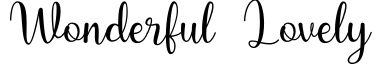 Wonderful Lovely
