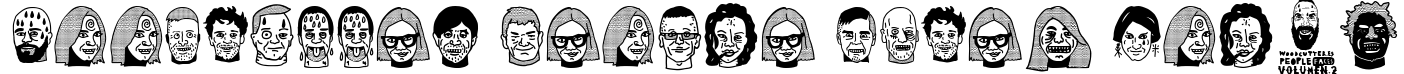 Woodcutter People Faces Vol.2