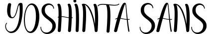Yoshinta Sans