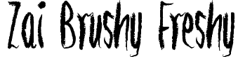 zai Brushy Freshy