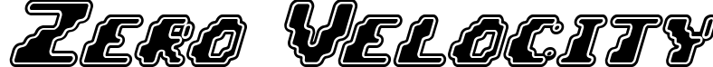 Zero Velocity