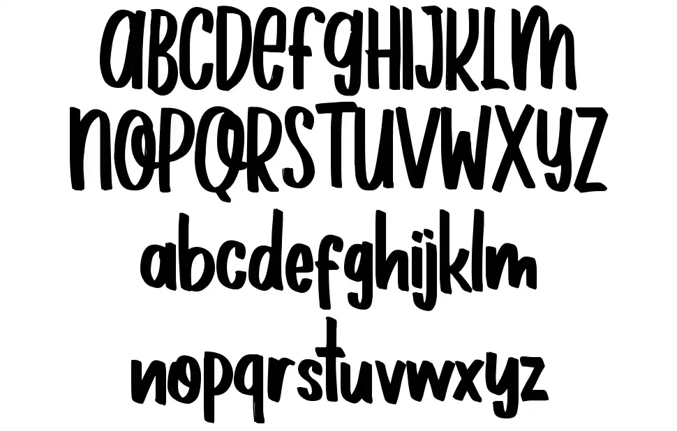 1000 Wishes Origami font