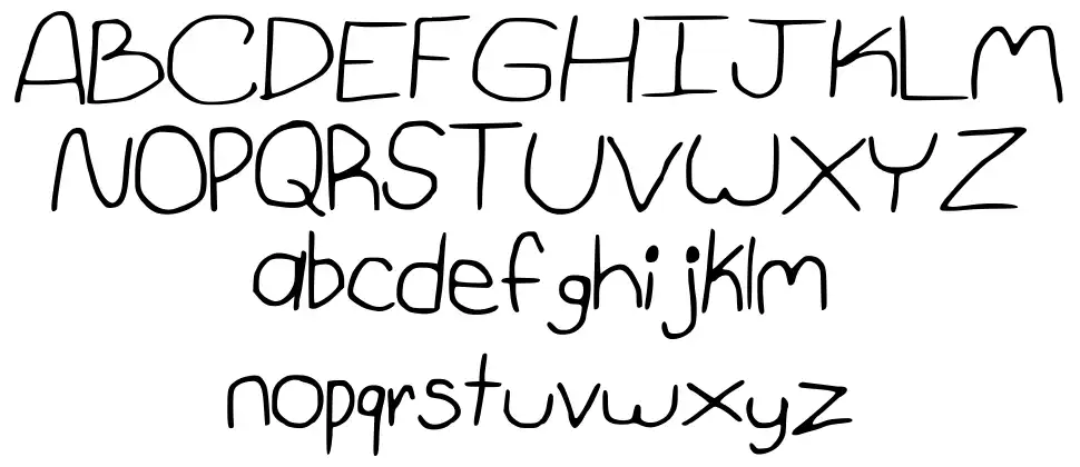 1st Grade font by Adena Arviso | FontRiver