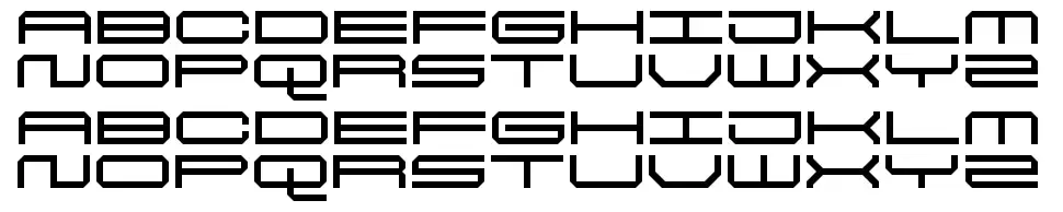 5 Final Frontier font Örnekler