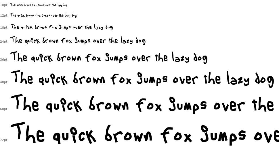 6 Script font Şelale
