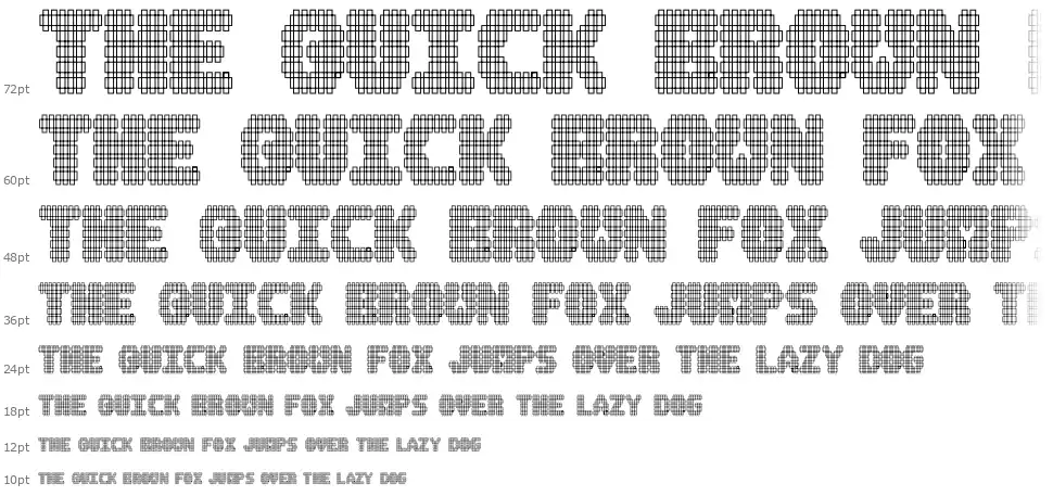 A.M.P.font waterfall