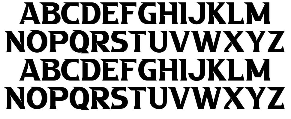 A Absolute Empire font