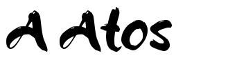 A Atos schriftart