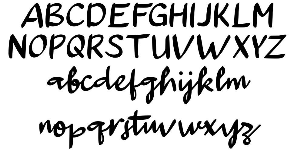 A Autoyes Closely font