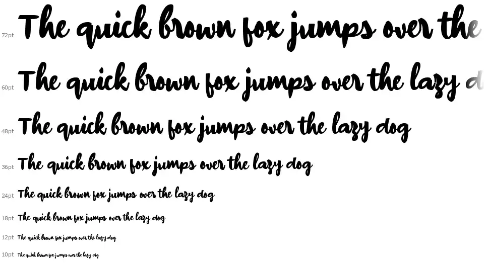 A Buster Downfont waterfall