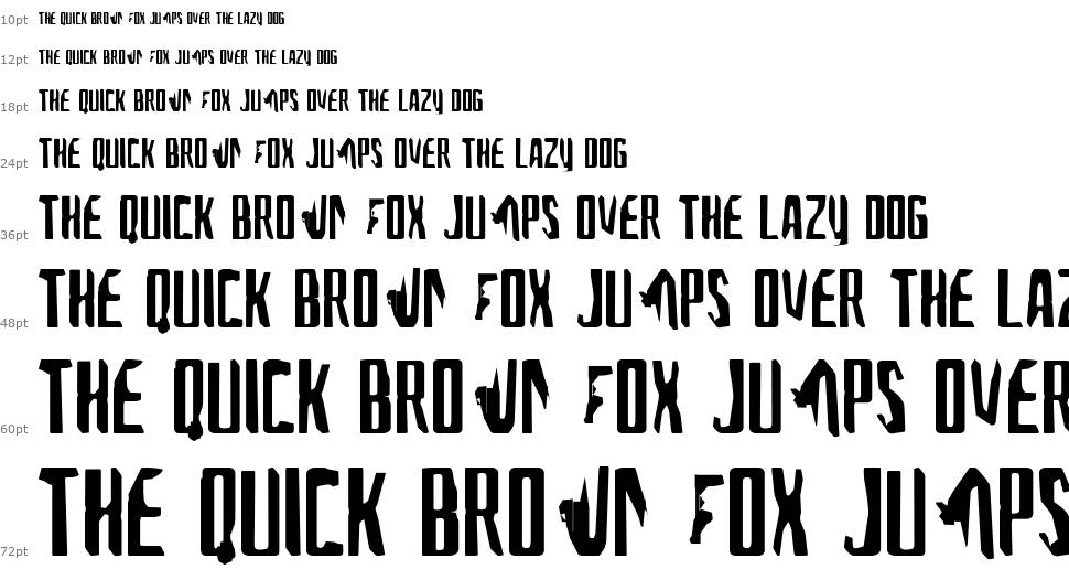 A font for the computer people шрифт Водопад