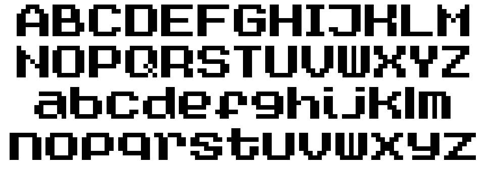 A Goblin Appears! font specimens