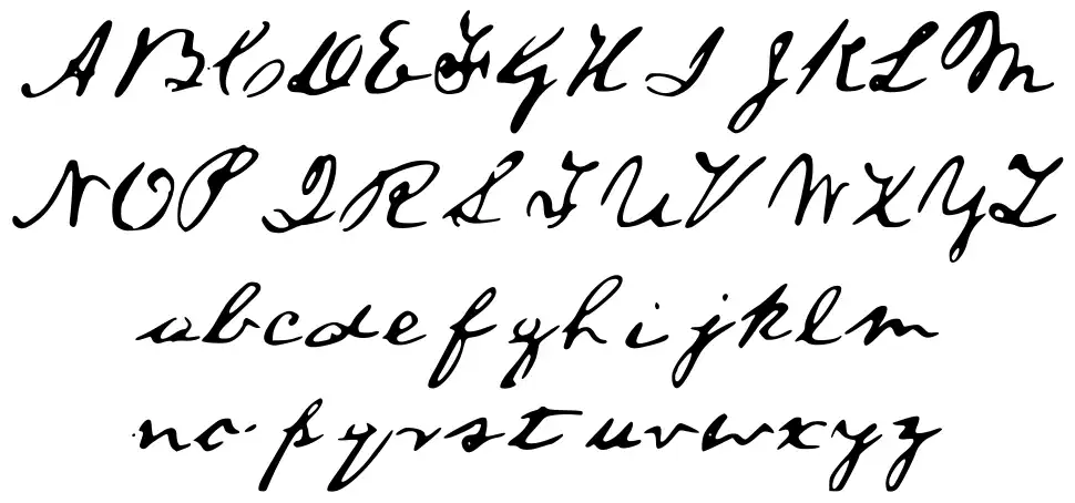 A Lincoln Fontfont specimens