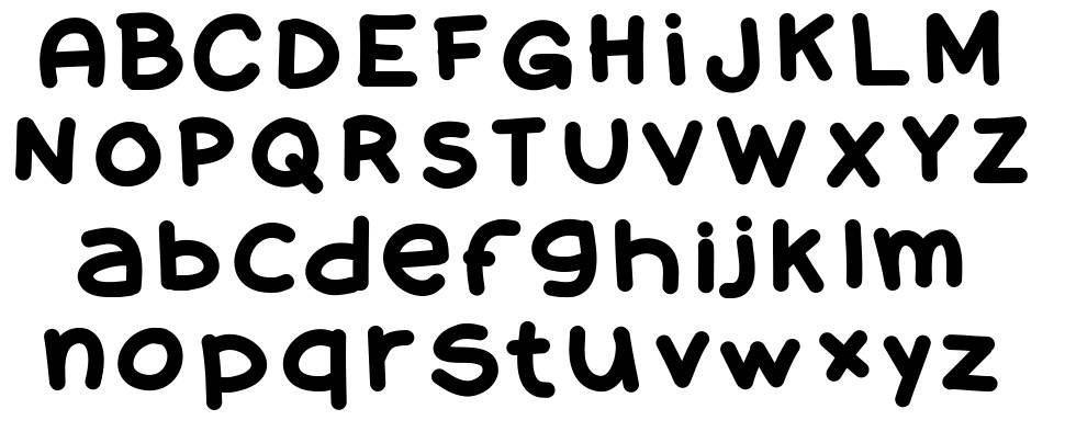 A Mano Blaxtendida font