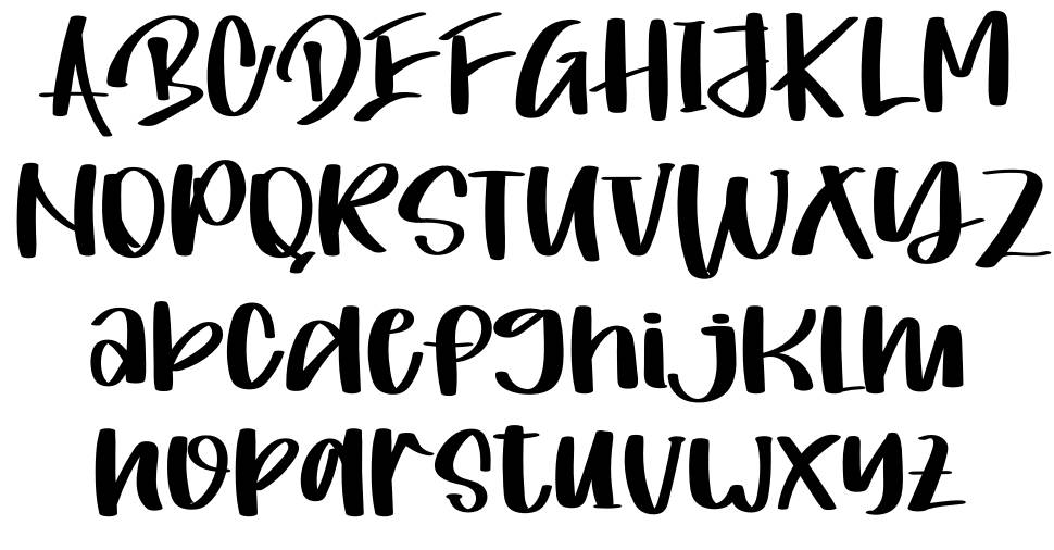 A Mothers Love font