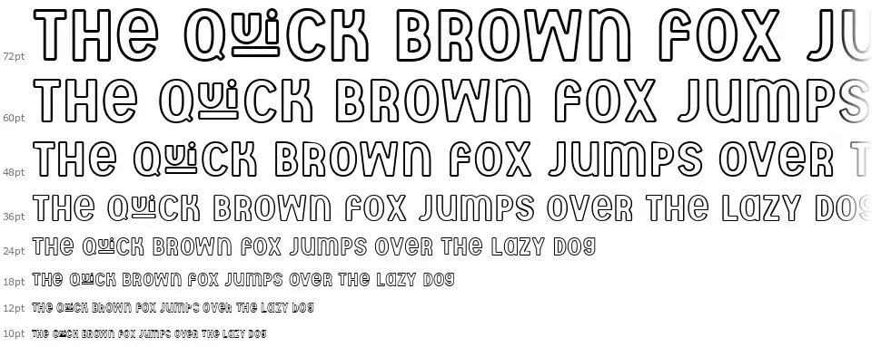 Aberforth Outlinefont waterfall