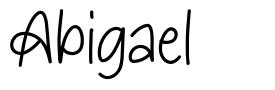 Abigael шрифт