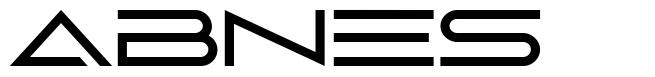 Abnes 字形