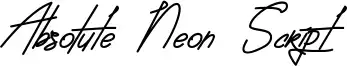 Absolute Neon Script