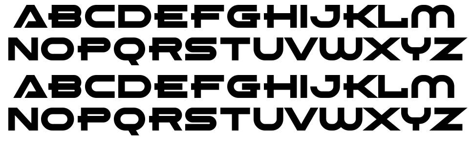 Absolute Xero font Örnekler