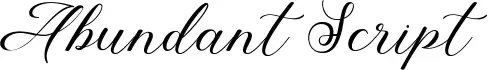 Abundant Script