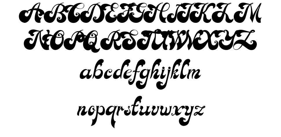 Achandria 字形 标本
