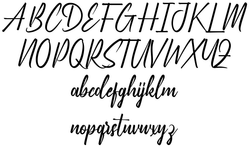 Ackworth font Specimens