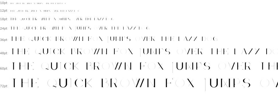 Acne font Waterfall