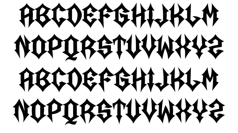 Acromegaly font