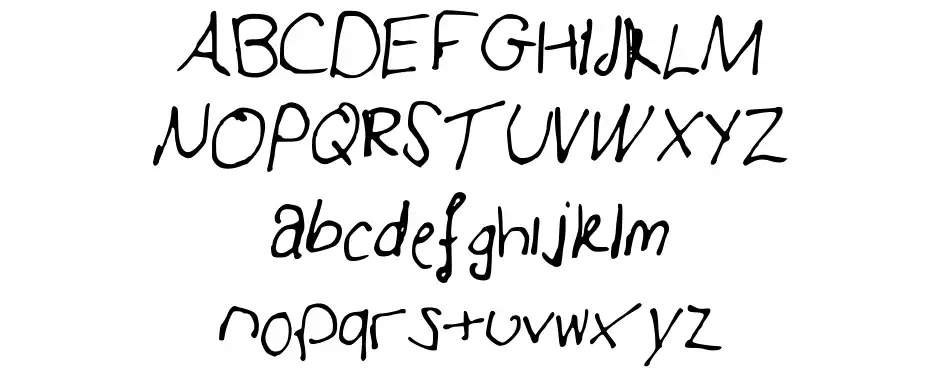 Adam's Font Specimen Adam's Fontfont specimens