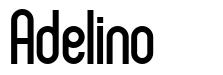 Adelino шрифт