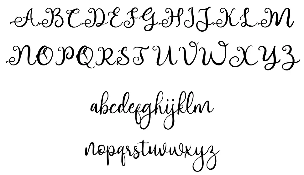 Adhellita font specimens