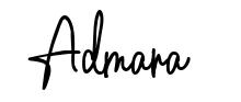 Admara шрифт