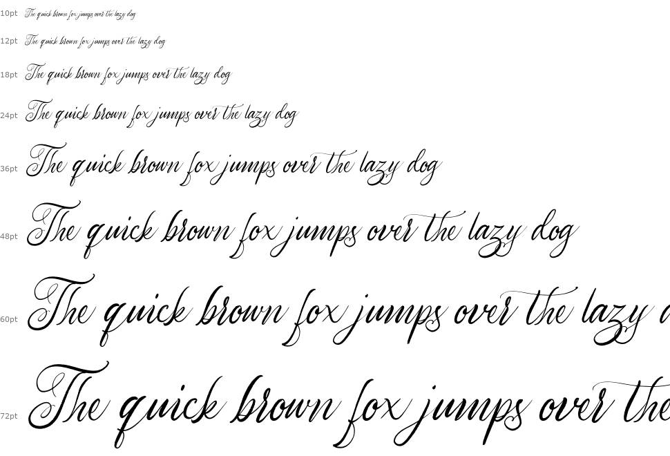 Adolle Bright font Waterfall