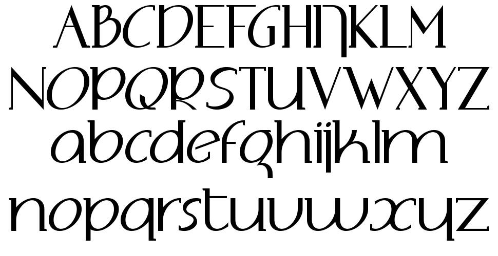 Adolphus Serif fuente Especímenes
