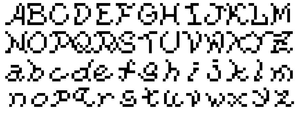 AdventurersScrib font specimens