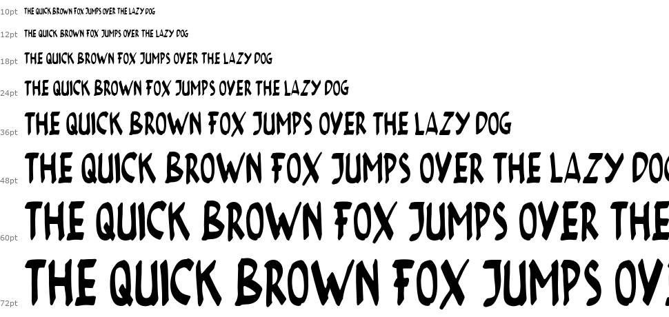 Adventures font Waterfall
