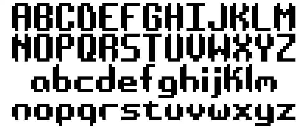 AE Systematicfont specimens