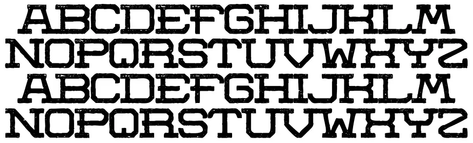 Aerotow schriftart vorschau