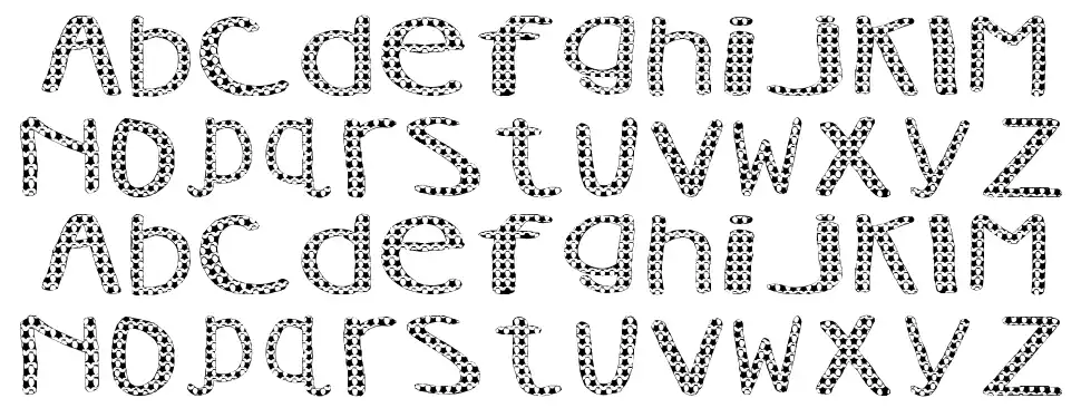 AEZ Vanityfont specimens