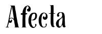 Afecta шрифт